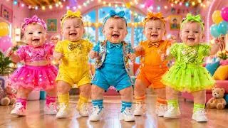 Thumbnail: Dudi Dudi Dum Dum 🥁 | Cute Baby Dance Song 👶