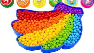 Thumbnail: ASMR Video | How To Make Rainbow Banana Bathtub With Mixing Beads | Satisfying Idea By Yo Yo
