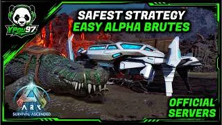 Thumbnail: The Safest Alpha Brute Strategy Using A Deinosuchus & Skiff | Genesis 1 | ARK: Survival Ascended