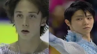 Thumbnail: Yuzuru Hanyu & Johnny Weir - Otoñal Comparison
