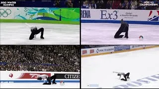 Thumbnail: Johnny Weir 2010 Free Skating Comparison