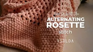 Thumbnail: Alternating Rosette Stitch | Knitting Stitch Tutorial