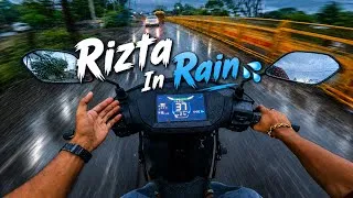 Thumbnail: Monsoon में Ather Rizta का ये हाल😱| Ather Rizta Ride Experience In Rain🌧️