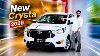 Thumbnail: 2027 में खेल खत्म😭- New Toyota Innova Crysta Base Model 2026 | Updated Crysta GX 