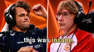 Thumbnail: Magnus Carlsen's FINAL MOMENTS at the Chess Esports World Cup 2026