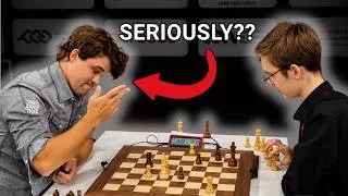 Thumbnail: Magnus Carlsen Teaches How to CRUSH The Caro Kann against GM Ihor Samunenkov | FIDE World Blitz 2025