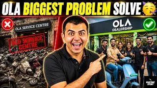 Thumbnail: Ab Milega SERVICE 🥳 OLA electric Dealership EXPLAINED 🔥 #olaelectric 