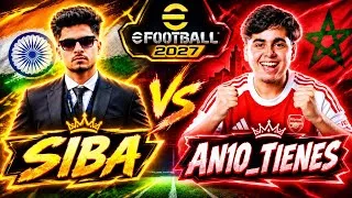 Thumbnail: SIBA 🇮🇳 🆚 AN10_TIENES 🇲🇦 | PLAYED AGAINST MOROCCO’S NUMBER 1 PLAYER | OLD AC MILAN EVENT | EFOOTBALL