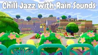 Thumbnail: Chill Jazz with Light Rain Sounds | Pokémon Pokopia Ambience