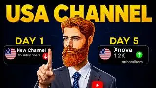 Thumbnail: USA Channel Kaise Banaye? How to Create a USA YouTube Channel