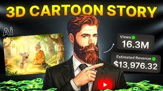 Thumbnail: How to Make VIRAL 3D AI Cartoon Story Videos