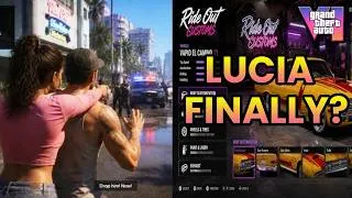 Thumbnail: GTA 6 LEAKS JUST GOT CRAZY... LUCIA FINALLY APPEARS + VEHICLE MODIFICATION REVEALED!