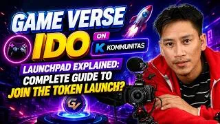 Thumbnail: Game Verse IDO on Kommunitas Launchpad Explained: Complete Guide to Join the Token Launch?