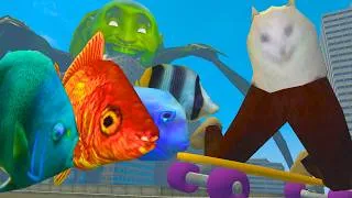 Thumbnail: Cat Pants Saves Me From the Lin Gang Melon Monster 😱🔥P2