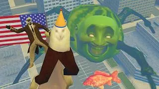 Thumbnail: Cat Pants Saves Me From the Lin Gang Melon Monster 😱🔥
