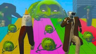 Thumbnail: Escaping the Creepy Lin Gang Melon Army! 🔥😱