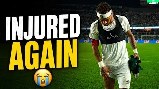 Thumbnail: 😭 Neymar Injured AGAIN After Finding His Best Form at Santos… Is This the End? 🇧🇷
