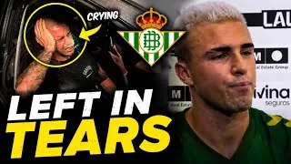 Thumbnail: 😭 Pablo García Was Left in Tears After Real Betis Forced Him to Leave 💔⚽