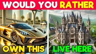 Thumbnail: Would You Rather...? 💎| Luxury Edition 💸