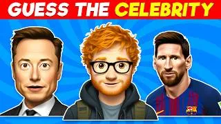 Thumbnail: Guess The CELEBRITY By Emoji! 🤩 | Celebrity Quiz 2024 🔥