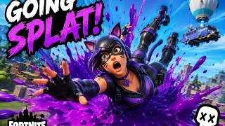 Thumbnail: Cat woman's rough landing in fortnite/ fortnite gameplay/ no commentary