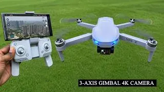 Thumbnail: BEST 4K Drone 3-Axis Gimbal HD Camera GPS 5G WIFI Quadcopter