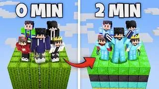 Thumbnail: Minecraft But, Chunk Changes Every Minute...