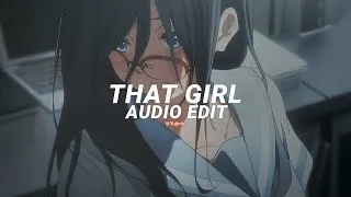 Thumbnail: That Girl - Olly Murs [Edit Audio]