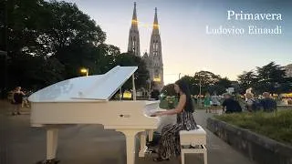 Thumbnail: Primavera – Ludovico Einaudi | Piano Cover During the Golden Hour