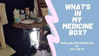 Thumbnail: WHAT'S IN MY MEDICINE BOX? | Create Your Own First Aid Kit | Guide to Medicine Brands In India
