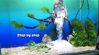 Thumbnail: SAND WATERFALL AQUARIUM - How To Make Underwater Sand Waterfall Aquarium