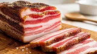Thumbnail: I found this amazing recipe in an old newspaper! Everyone who tried it wanted more! Homemade bacon!