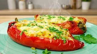 Thumbnail: I make these stuffed peppers every week!