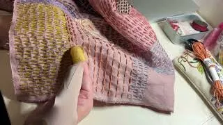 Thumbnail: Slow Stitch Diaries 3rd Vol.23 | The Final Stitch of Season 3 — 23 Minutes of Silent Embroidery