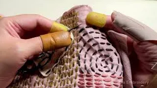 Thumbnail: Slow Stitch Diaries 3rd Vol.20 | Storm of My Soul — Relaxing Breathing Through Silent Embroidery