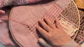 Thumbnail: Slow Stitch Diaries 3rd vol.17 Finding Another Way to Stitch,and I wanna continue my embroidery.