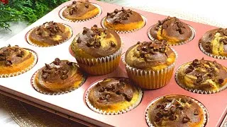 Thumbnail: Easy Vanilla Chocolate Marble Cupcakes | Soft and Fluffy Chocolate Cake Recipe