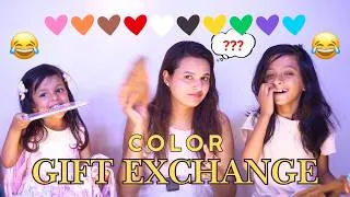 Thumbnail: Colour Gift Exchange Game | My kids started fighting and crying OMG !! Colour Shopping Challenge