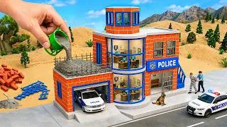 Thumbnail: DIY Mini Tractor Builds a Brick Police Station with a Modern Observation System