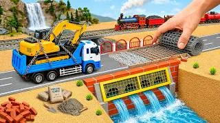 Thumbnail: DIY Mini Tractor Builds a Brick Bridge with a Debris Screen for Drainage Pipes | Science Project