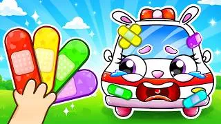 Thumbnail: Ambulance Got a Boo Boo + Wheels on the Ambulance | Kids Learn Safety + More Kids Songs by Yum Yum