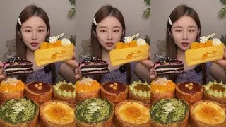 Thumbnail: [ASMR] Dessert Mukbang Eating Chocolate Cake | Mukbang Eating Show💗🍰🧁
