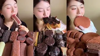 Thumbnail: [ASMR] Dessert Mukbang Eating Chocolate Cake | Mukbang Eating Show💗🍰🧁