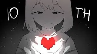 Thumbnail: UNDERTALE | 10 seconds vs 10 hour | Animation Challenge