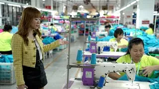 Thumbnail: Preview of the mass production process in China's outstanding garment factories。Excellent discussion