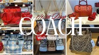 Thumbnail: Coach Outlet July Drop | Cherry Print and Gingham | $300 Beaded Teri | Suede in the summer?
