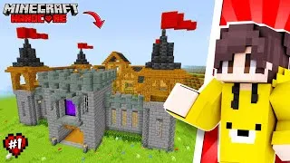 Thumbnail: "EPIC" Hardcore Survival Start!🔥 || Minecraft PE Hardcore Series EP-1 [HINDI]