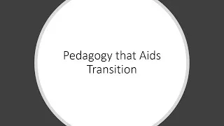 Thumbnail: TC Blog #199 - Pedagogy that Aids Transition: A Roundtable Conversation