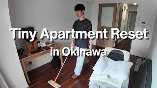 Thumbnail: How I Clean My Tiny 19 sqm / 205 sqft Apartment | A Realistic Day Off in Okinawa | JAPAN VLOG