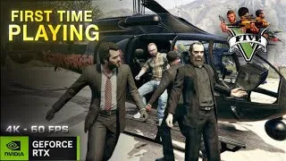 Thumbnail: North Yankton - Bank Robbery Mission | GTA - V | Nvidia RTX 4060 - 4K  60 FPS